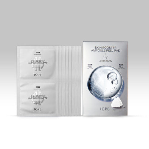 פדים פילינג IOPE Skin Booster Ampoule Peel Pad 3.5ml 8 יחידות