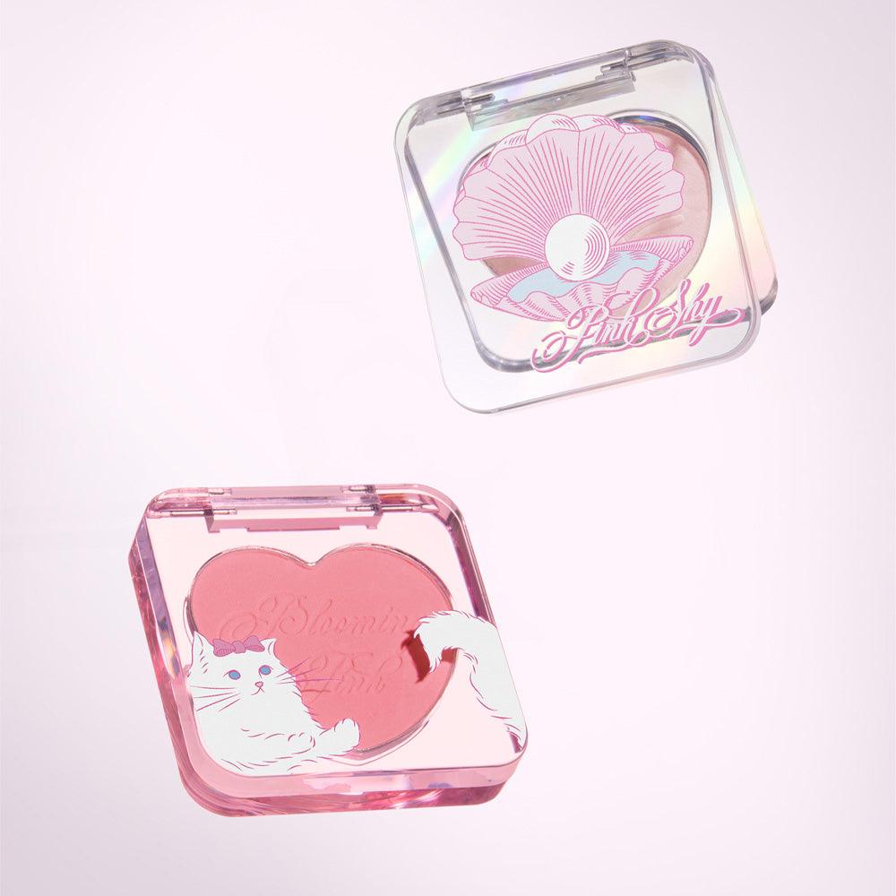 ETUDE Pink Shy Heart Pop Blusher 4g (Face Blush) 4 g