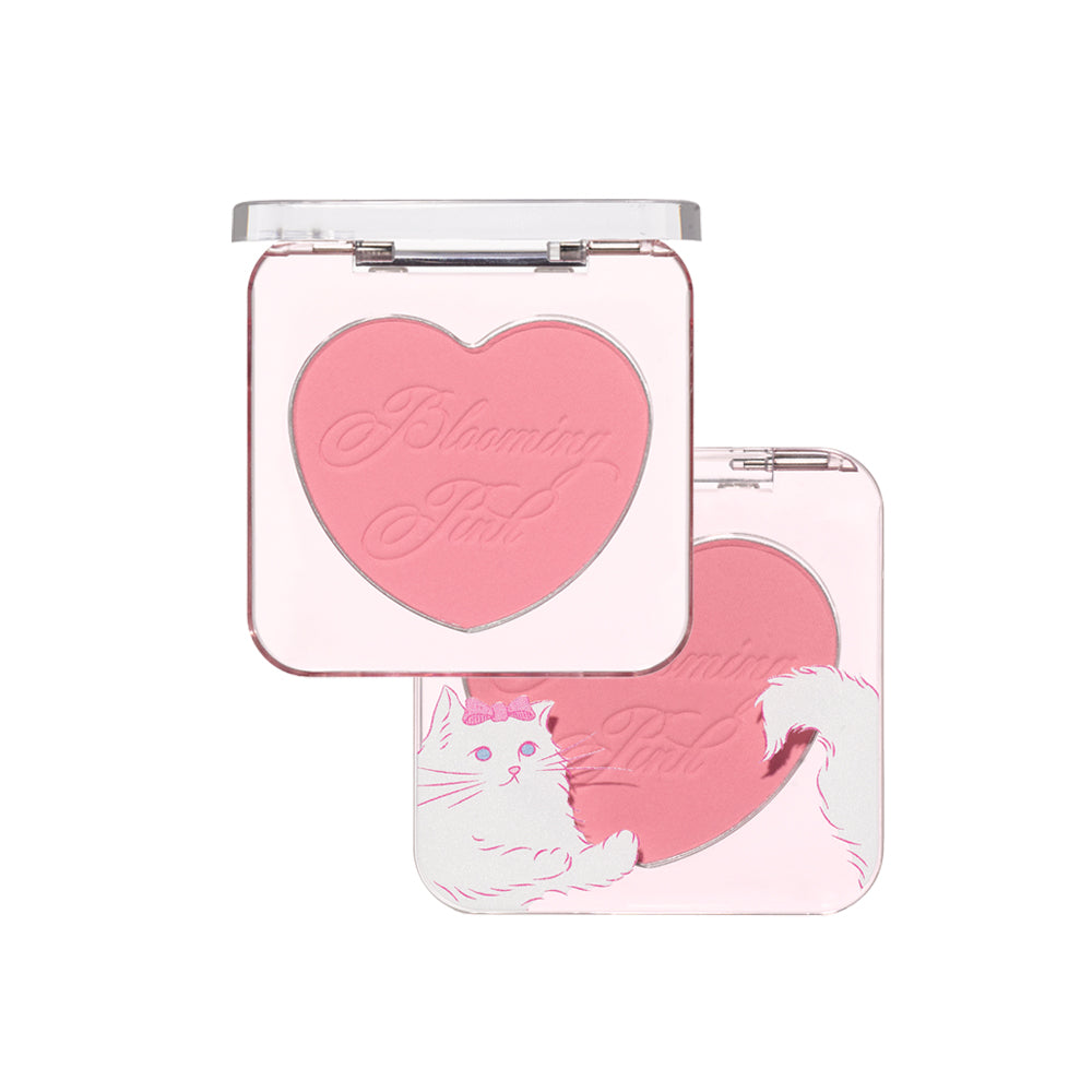 ETUDE Pink Shy Heart Pop Blusher 4g — #Blooming Pink