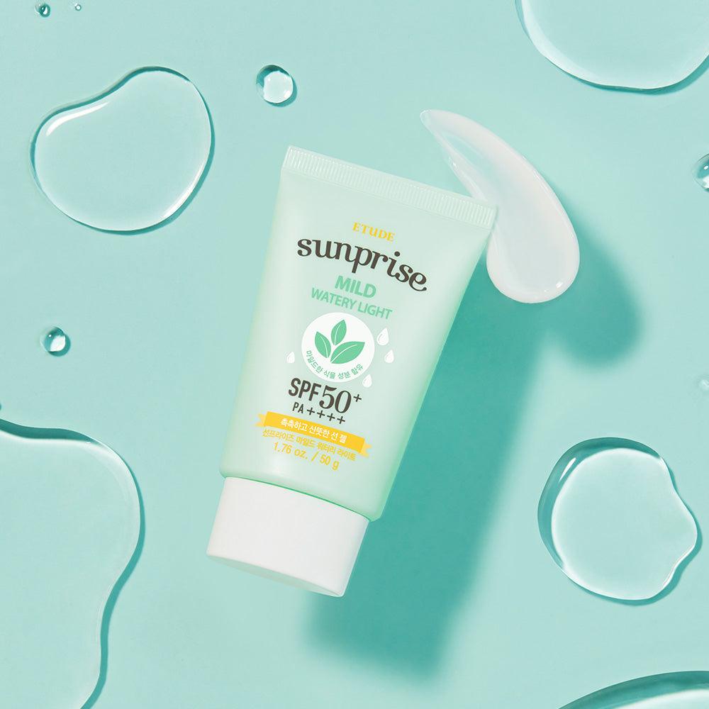 ETUDE Sunprise Mild Watery Light SPF50+ PA++++ 50ml (Sun Cream)