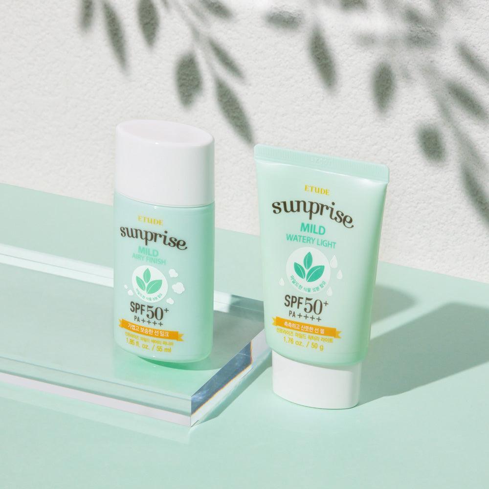 ETUDE Sunprise Mild Watery Light SPF50+ PA++++ 50ml (Sun Cream)