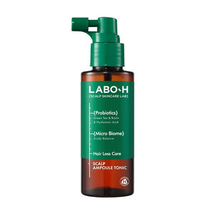 LABO-H Scalp Strengthening Clinic Ampoule Tonic Hair Loss Care close-up view