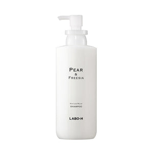 LABO-H Scalp Strengthening Shampoo Hair Loss Care Pear&Freesia close-up view