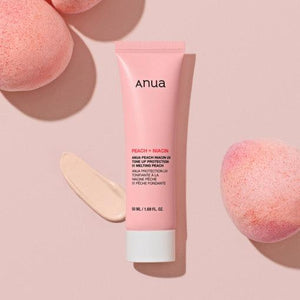 Anua ANUA Peach Niacin UV Tone Up Protection packaging and details