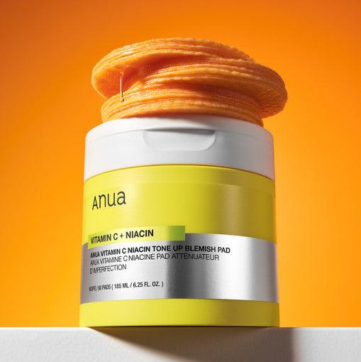 Anua Vitamin C+Niacin Tone Up Blemish Pad 60 Pads(185ml) (Toner)