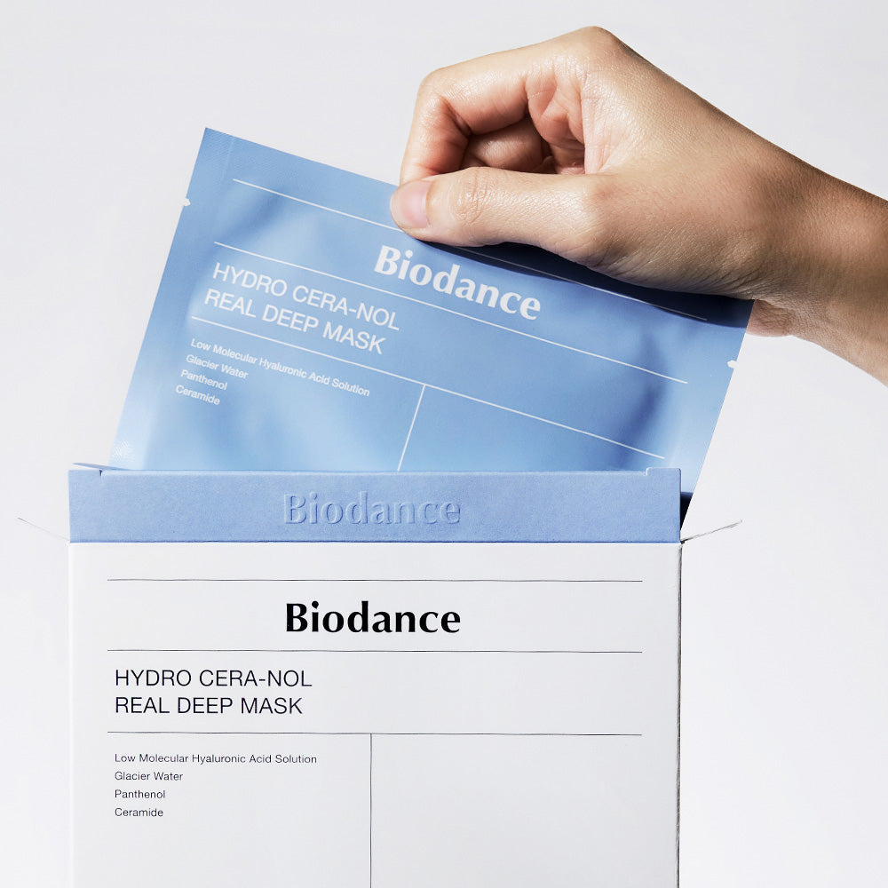 Biodance Hydro Cera-Nol Real Deep Mask Sheet 4P (Facial Mask)