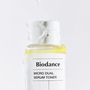 Biodance Micro Dual Serum Toner close-up view