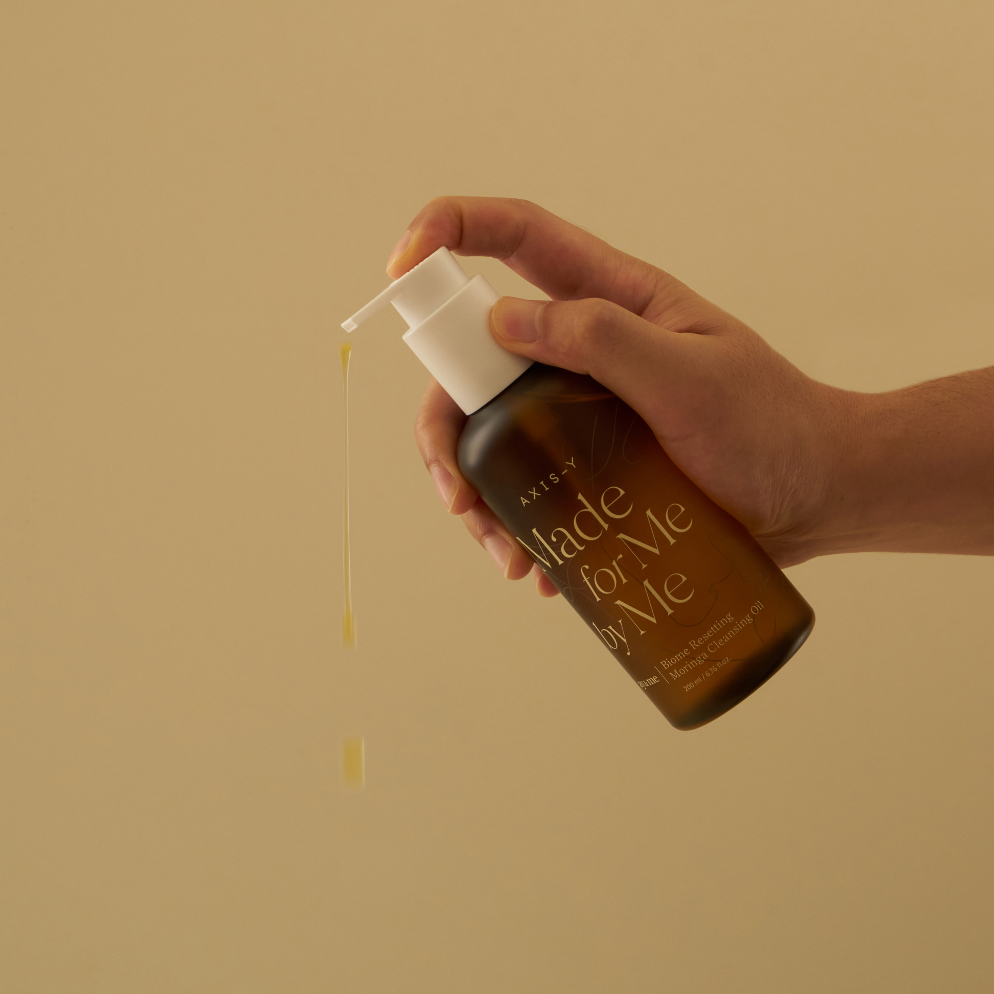 AXIS-Y Biome Resetting Moringa Cleansing Oil product texture