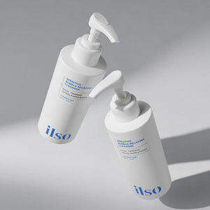 ilso Sensitive Bubble Relaxing Cleanser close-up view