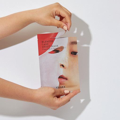 COSRX AC Collection Blemish Care Sheet Mask 26ml X 10ea (Facial Mask)