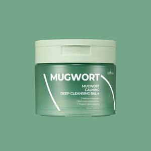 Isntree Mugwort Calming Deep Cleansing Balm packaging and details