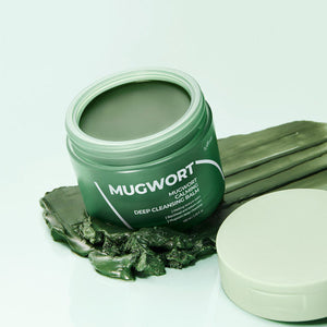 Isntree Mugwort Calming Deep Cleansing Balm product texture