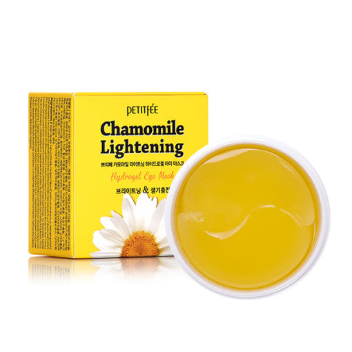 PETITFEE Chamomile Lightening Hydrogel Eye Mask 80g (60 Patches) (Eye 80 g