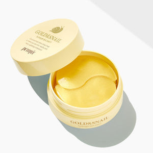 PETITFEE Gold Snail Hydrogel Eye Patch (1.4g X 60 Patches) - Korean Eye Patches