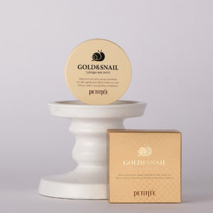 PETITFEE Gold Snail Hydrogel Eye Patch (1.4g X 60 Patches) close-up view