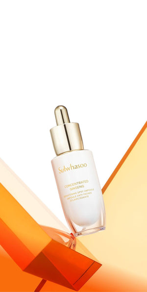Sulwhasoo Concentrated Ginseng Brightening Ampoule close-up view