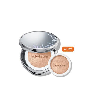 Sulwhasoo PERFECTING CUSHION AIRY 15g+15g(Refill) SPF50+/PA+++ - Korean MAKEUP Cushion