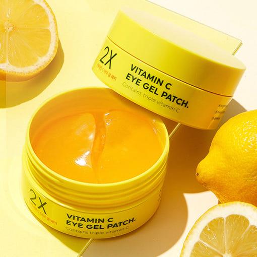 TONYMOLY 2X Vitamin C Eye Gel Patch 84g (60ea) (Eye Patches) 84 g