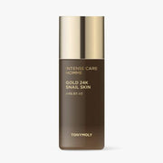 TONYMOLY Intense Care Gold 24K Snail Homme Skin (130ml) (Toner for Men)