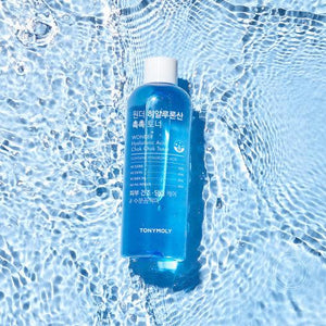 TONYMOLY Wonder Hyaluronic Acid Chok Chok Toner packaging and details