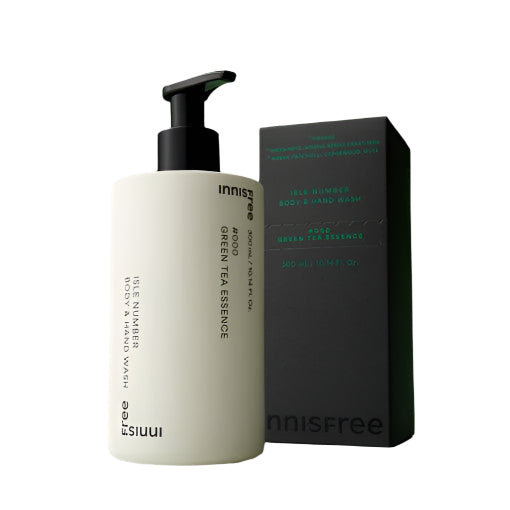 Innisfree Isle Number Body & Hand Wash 300ml #Green Tea Essence