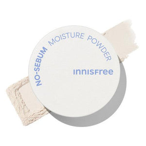 innisfree No-Sebum Moisture Powder packaging and details