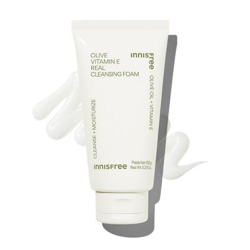 innisfree Olive Vitamin E Real Cleansing Foam 150g (Foam Cleanser) 150 g