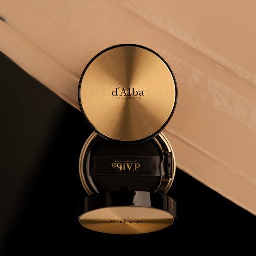 d'Alba Glow Fit Serum Cover Cushion 15g+15g(refill) SPF50+/PA++++ (MAKEUP Cushion) 15 g