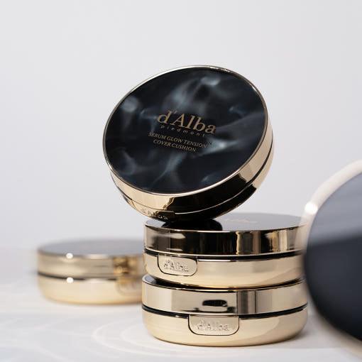 d'Alba Serum Glow Tension Cover Cushion 17g+17g(refill) (MAKEUP Cushion) 17 g