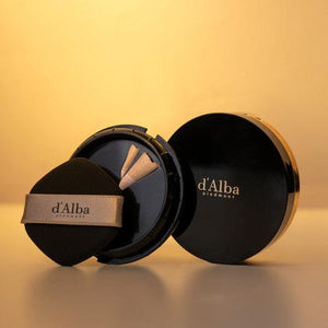 d'Alba Skin Fit Grinding Serum Cover Pact 20g+20g(refill) SPF50+/PA++++ product texture