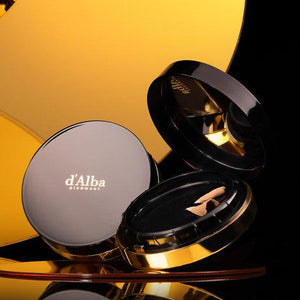 d'Alba Skin Fit Grinding Serum Cover Pact 20g+20g(refill) SPF50+/PA++++ full product view