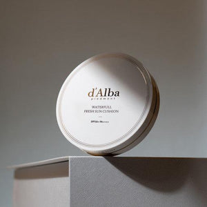 d'Alba Waterfull Fresh Sun Cushion 15g SPF50+/PA++++ packaging and details