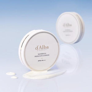 d'Alba Waterfull Fresh Sun Cushion 15g SPF50+/PA++++ product texture