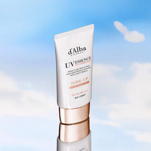d'Alba Waterfull Tone-Up Sun Cream SPF 50+, PA++++ close-up view