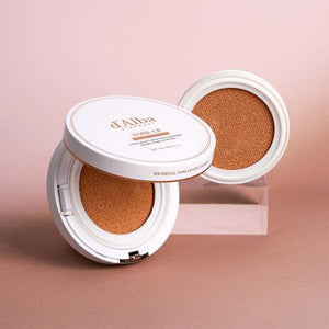 d'Alba Waterfull Tone-Up Sun Cushion 15g+15g(refill) SPF50+/PA++++ product texture