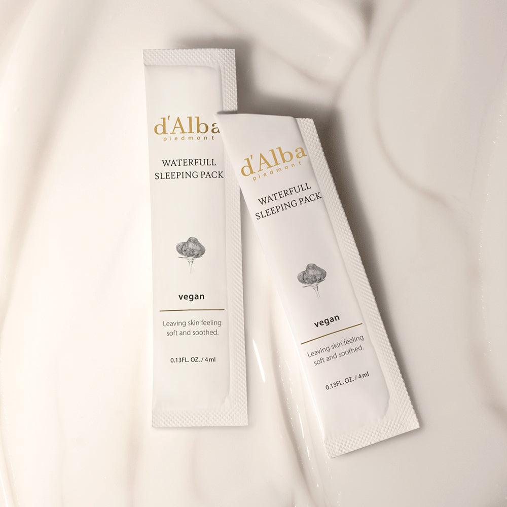 d'Alba Waterfull Vegan Sleeping Pack 4ml X 24ea (Sleeping Mask)