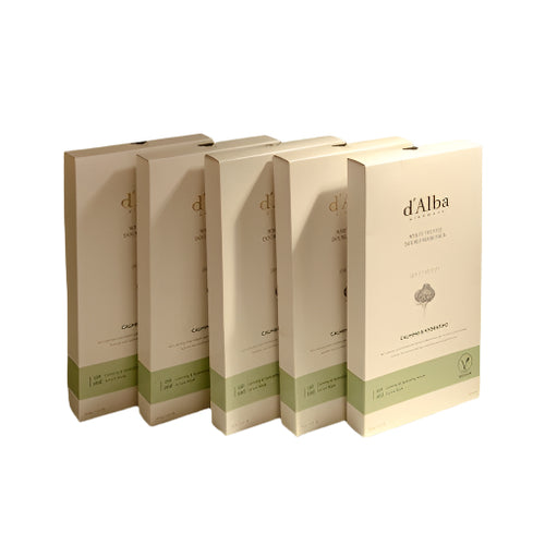 d'Alba White Truffle Double Mask Pack [Calming/Hydrating] 34.5g X 20ea