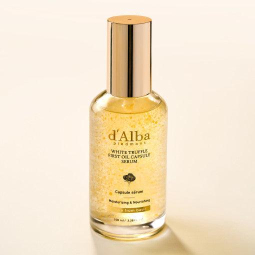 d'Alba White Truffle First Oil Capsule Serum 100ml (Essence)
