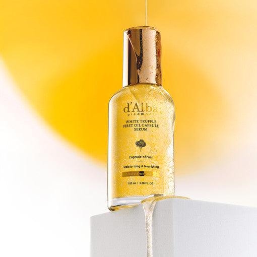 d'Alba White Truffle First Oil Capsule Serum 100ml (Essence)