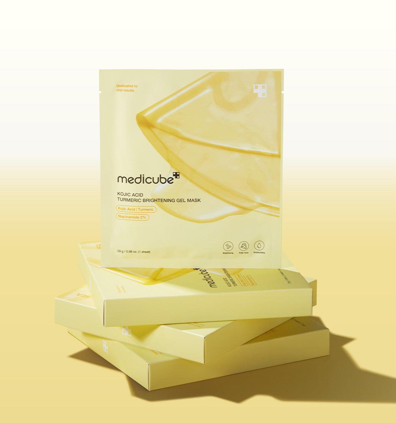 medicube Kojic Acid Turmeric Brightening Gel Mask 28g*4ea (Facial Mask) 28 g