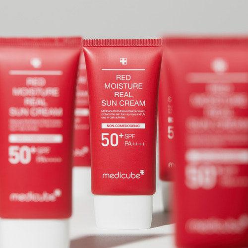 medicube Red Moisture Real Sun Cream 50ml (Sunscreen)