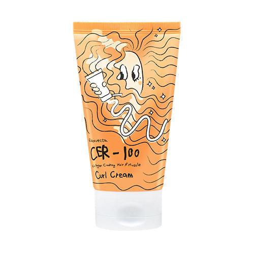 Elizavecca CER-100 Collagen Coating Hair A+ Muscle Curl Cream 120ml (Hair Cream)