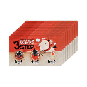 Elizavecca Milky Piggy Black Head 3 Step Solution packaging and details