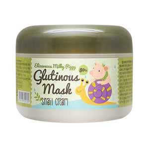 Elizavecca Milky Piggy Glutinous Mask 80% Snail Cream - Korean Cream