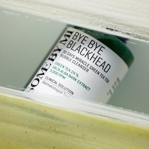 SOME BY MI Bye Blackhead 30 Days Miracle Green Tea Tox Bubble Cleanser 120g 120 g