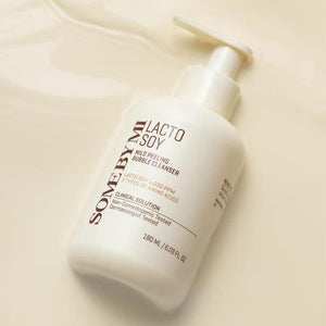 SOME BY MI Lacto Soy Mild Peeling Bubble Cleanser packaging and details