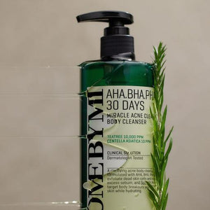SOME BY MI AHA-BHA-PHA 30 Days Miracle Acne Body Cleanser how to use