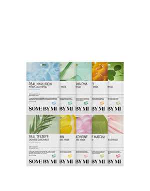 SOME BY MI REAL MASK 20g*10ea (10-type) - Korean Facial Mask