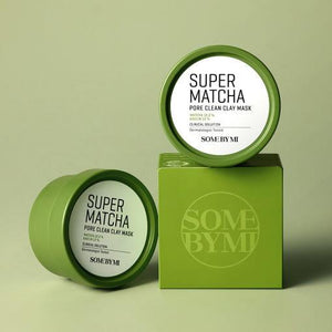 SOME BY MI Super Matcha Pore Clean Clay Mask product texture