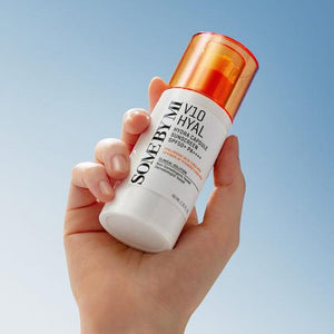 SOME BY MI V10 Hyal Hydra Capsule Sunscreen SPF50+ PA++++ product texture